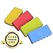 Ilyever Set of 4 Magnetic Whiteboard Eraser for Dry Erase Pens and Markers, Great for Home, School and Office - 10.5 X 5.5 X 2cm