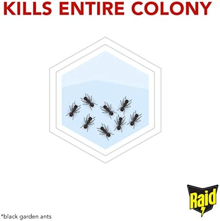 Raid Ant Bait Station, Long Lasting Ant Killer for Indoor and Outdoor Use Destroys Nests, Pack of 12, White, 12 Count (Pack of 1) - Image 4
