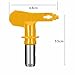 Bren SL 2/3/4/5/6 Series Airless Spray Gun Tip Paint Sprayer Yellow 313