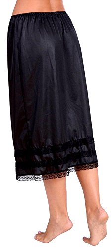 Patricia Lingerie Women's Anti-Static Half Slip Snip-It 23", 25" and 27" (Black, S) - Thumbnail 3