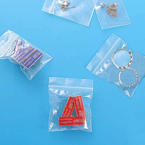 3 Resealable+Zipper+Assorted+Durable+Baggies