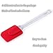 X-Chef Silicone Spatulas Non-Stick Detachable Set of Spatula BPA Free Heat Resistant Baking Spoon & Spatulas Dishwasher Safe for Kitchen Cooking 4-Pack Multicolor