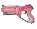 DYNASTY TOYS Girls Toys Pink Laser Tag Blaster and Flipping Robot Bug / Spider Target - Works with Jukibot