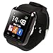 Amazingforless Red Bluetooth Touch Screen Smart Wrist Watch