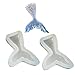 2 Pcs Mermaid Tail Resin Jewelry Molds, DIY Pendant Silicone Mold, Crafting, Resin Epoxy Making Casting Mould Craft Tool (Small)