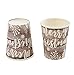 144 Piece Merry Christmas Party Plates, Napkins, Cups, Cutlery, Wood Plank Design Dinnerware (Serves 24)