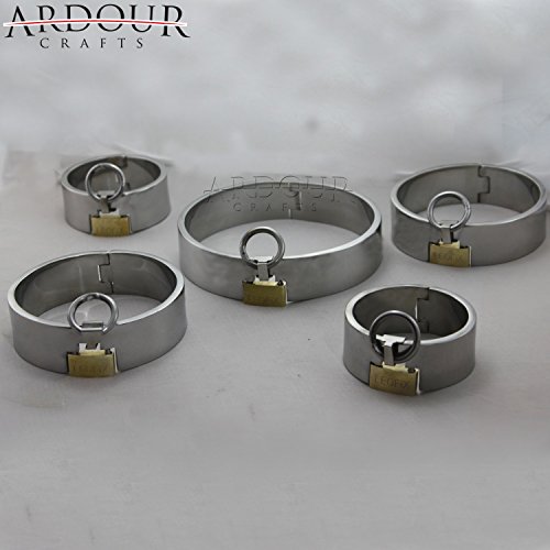Stainless Steel (Non Metal Neck Collar Wrist & Ankle Cuffs