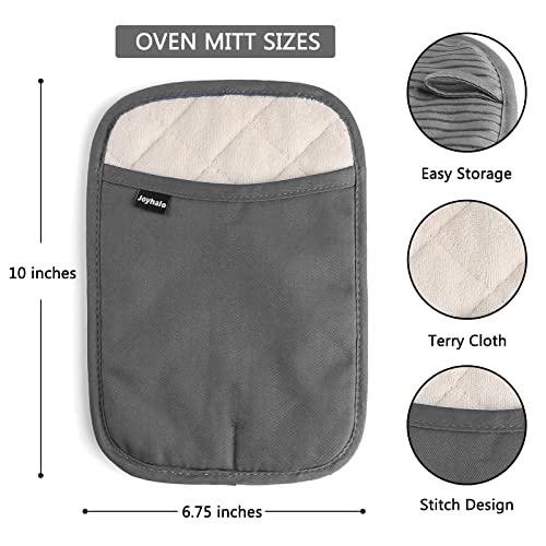 Joyhalo Pot Holders for Kitchen Heat Resistance Hot Pads with Pocket