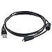 JerGO USB Cable for Sony Handycam DCR-SR40, DCR-SR45, DCR-SR47, DCR-SR47R,DCR-SR82C, DCR-SR85, DCR-SR87, DCR-SR100,DCR-SR220D, DCR-SR300 & DCR-SR300C HDD Hard Drive Disk Digital Camcorders