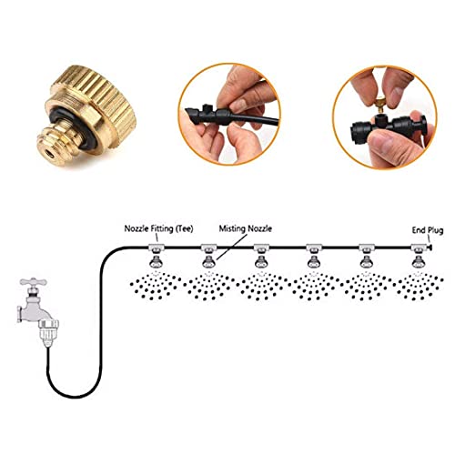 EONBON Misters for Outside Patio,Mister Cooling System 60 Feet (18M