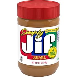 Jif Simply Jif Creamy Peanut Butter, 15.5 Ounces