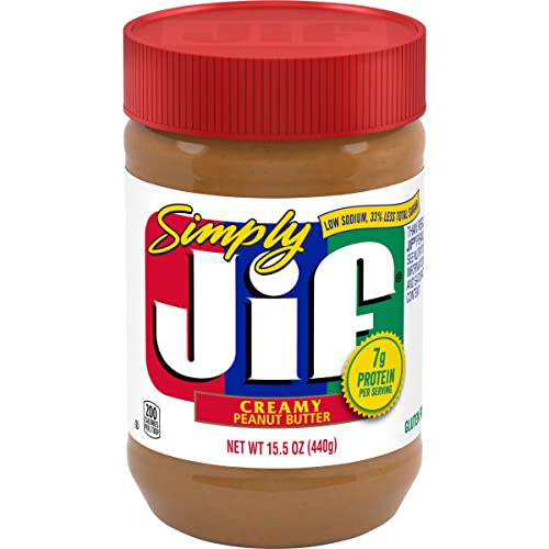 Jif Simply Jif Creamy Peanut Butter, 15.5 Ounces