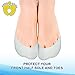 Gel Toe Caps Covers Soft Pads Cushions Protectors Which Provides Immediate Pain and Pressure Relief, Cushioning Protection