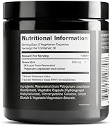 Toniiq Resveratrol 98% Pure Trans Resveratrol 600mg 60 Caps view 2