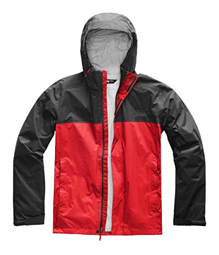The North Face Venture 2 Jacket - Men's Fiery Red/Asphalt Grey 3X-Large