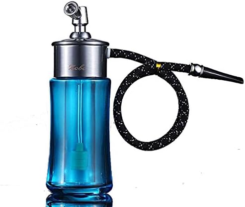 Mini Size 6.4" Colorful 1 Hose Hookah with Accessories Set Shisha Metal Material