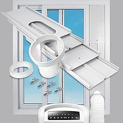 TOPOWN Portable Ac Window Kit, 5"/5.9" Hose