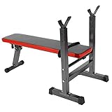 GOTOTOP Adjustable Weight Benches-Folding Home Gym Exercise Fitness Weight Lifting Press Bench For Strength Exercise Fitness Body Workout