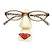 JewelryNanny Women are from Venus Nose Eyeglass Holder Stand for Desk Glasses Reading Glasses, Ivory