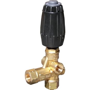 B E Pressure AL607EZ VRT3 Unloader with Easy Start, Inlet : 3/8