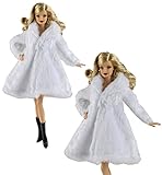 HongShun White Fashion Fur Coat+Boots for 11