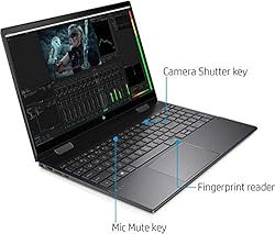HP Newest Envy X360 2 in 1 15.6" FHD Touchscreen