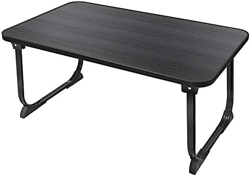 Amazon Co Jp Sunbroy 折れ脚 ローテーブル 折りたたみテーブル ちゃぶ台 折り畳みテーブル 座卓 トレーテーブル キャンプテー ブル Pcデスク 軽量 コンパクト ナチュラル ブラック 57 34 27 ホーム キッチン
