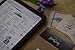 Healing Hands Nursing Clipboard with Storage (Black Ice)