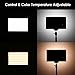 Neewer 280 LEDs Bi-color Dimmable Camera LED Video Light Panel with Batteries