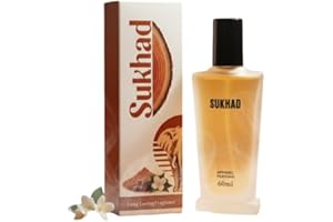 Sandal X Sukhad Eau de Parfum – 60 ml Long-Lasting Woody Sandal Unisex Perfume Spray