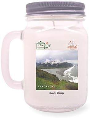 Country Jar Ocean Breeze Soy Candle (14.5 oz. Mason Jar) Spring Pick-3 Sale! See Details.
