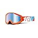 100% Strata Goggle + Mirror Lens-Orange