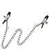 Bull Nose Stainless Steel Clamps with 12 inch Chain