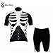 WOLFBIKE Men Cycling Jersey Bicycle Bike Cycle Short Sleeve Jersey Jacket Comfortable Breathable Shirts Tops, 3D Cushion Padded Shorts Tights Pants Sportswear Suit Set Breathable Quick Dry Black White. Jersey and Pant Set, Size: M