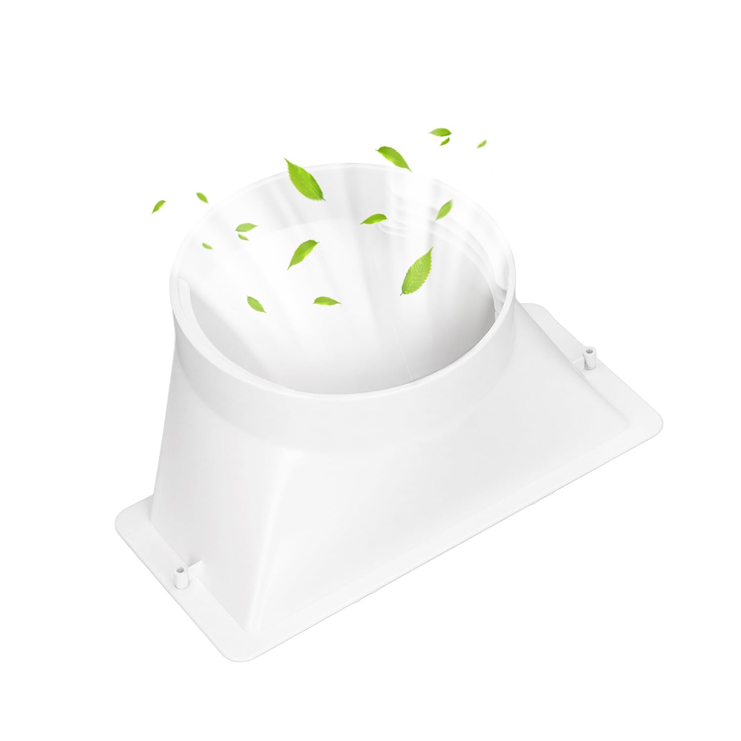 Air Conditioner Hose Exhaust Coupler 5in Portable AC Hose Connector Clockwise and Counter Clockwise Threads Hose Adapter for AC Exhaust Port