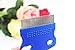 Tear Stain Remover Comb for Dogs - Extra Fine Tooth Rake Gently & Effectively Gets Rid of Crust, Mucus, and Gunk Around Your Shih Tsu or Maltese (Blue)