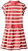 Nautica Girls' Yarn Dye Stripe Pique Dress with Pleated Skirt
