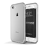 iPhone 7 Case, X-Doria Defense Edge Series - Anodized Aluminum and TPU Frame, Bumper Case for Apple iPhone 7, [Silver]