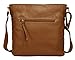 Scarleton Soft Multi Pocket Crossbody Bag H181204 - Brown