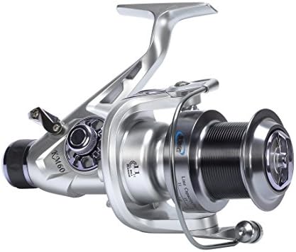 Big Saltwater/Freshwater Spinning Fishing Reel 11+1 Ball Bearings Aluminum Handle CNC Spool for Inshore,Surf fishing, Freshwater,Bass Striper Catfish Salmon Carp Left Right Hand Changeable