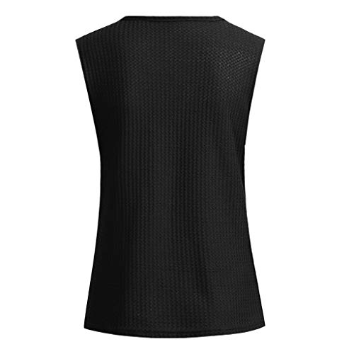 3 Sanyyanlsy+Womens+Reseau+V+Neck+Sleeveless