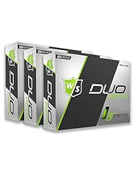 PlayBetter Wilson Staff Duo Soft Optix - Pelotas de golf (varios paquetes)