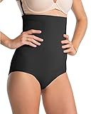 SPANX OnCore Firm Control High-Waist Brief, XL, Rich Black