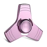 HITASION Hand Spinner Fidget Toys for Adults EDC ADHD Focus High Speed 1-2 Min Smooth Spin Aluminum (LU-MG)