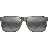 Maui Jim Polarized Men's and Women's Red Sands Rectangular Sunglasses