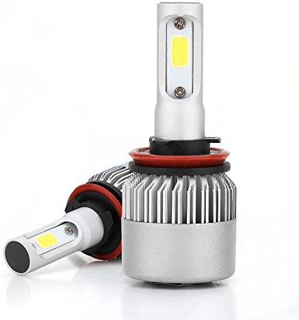 LED Headlights Headlamp Lamp Bulbs-KYW H11 Automotive Headlight Bulbs-Led Headlight bulb &amp;Fog Light Bulbs Conversion Kits 200W 20000ML-3 Years Warranty-2pcs