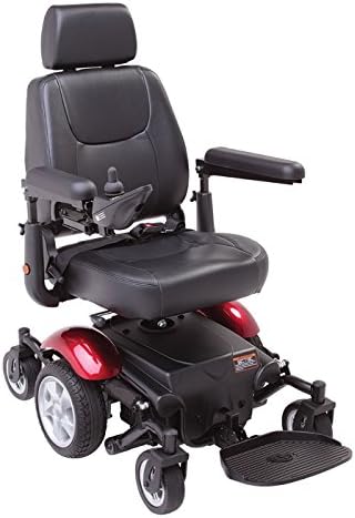 Morecare Mobility P327 Mini Mid-Wheel Drive Powerchair (Red)