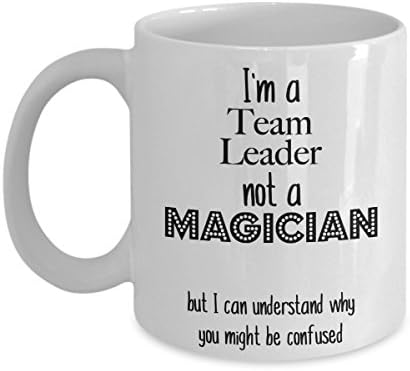 Team Leader Coffee Mug, Team Leader Gift, Funny Team Leader Mugs