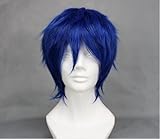 Hot Sell! Vocaloid Kaito Short Dark Blue Anime Cosplay Hair Wig