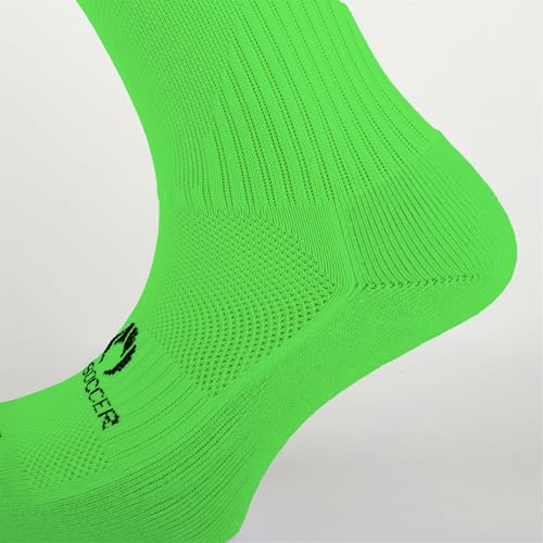 HO Soccer Soccer Player Socks Green Media Football Unisex Adult